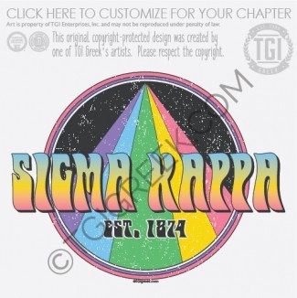 Sigma Kappa – Rainbow Prism PR