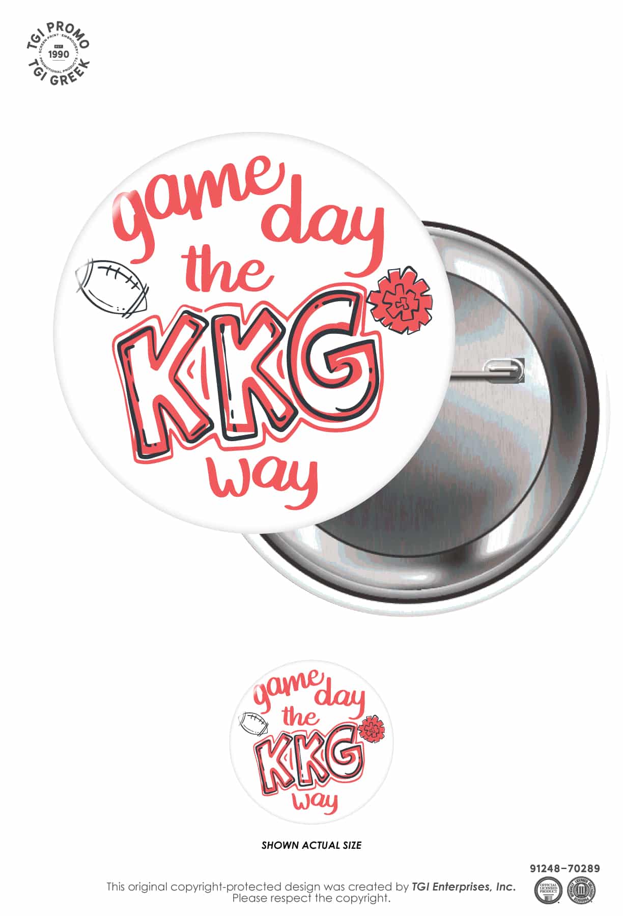 Kappa Kappa Gamma – NCSU Free Buttons