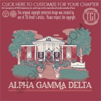Alpha Gamma Delta – ISU House Shirt