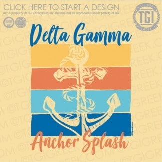 TGI-Delta Gamma Anchor Splash Stripes