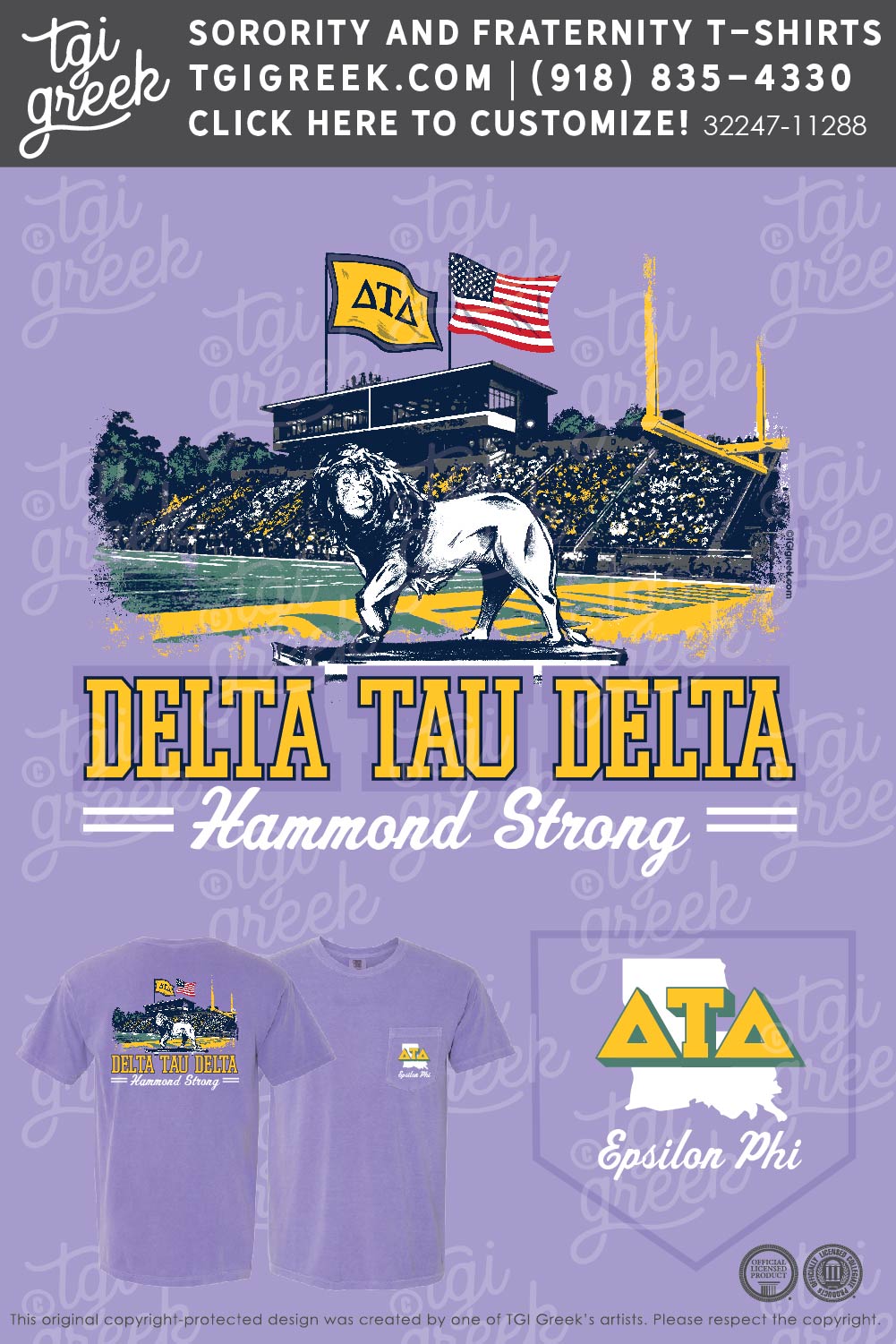 Delta Tau Delta – SLA Hammond Strong