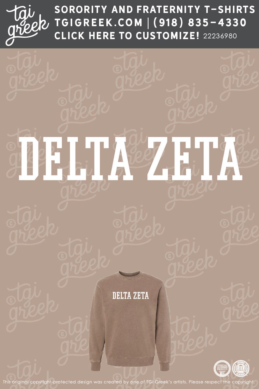 Delta Zeta – SJSU Sweatshirt