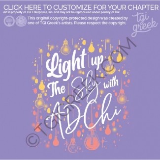 Alpha Delta Chi – UAL Light Up the Sky