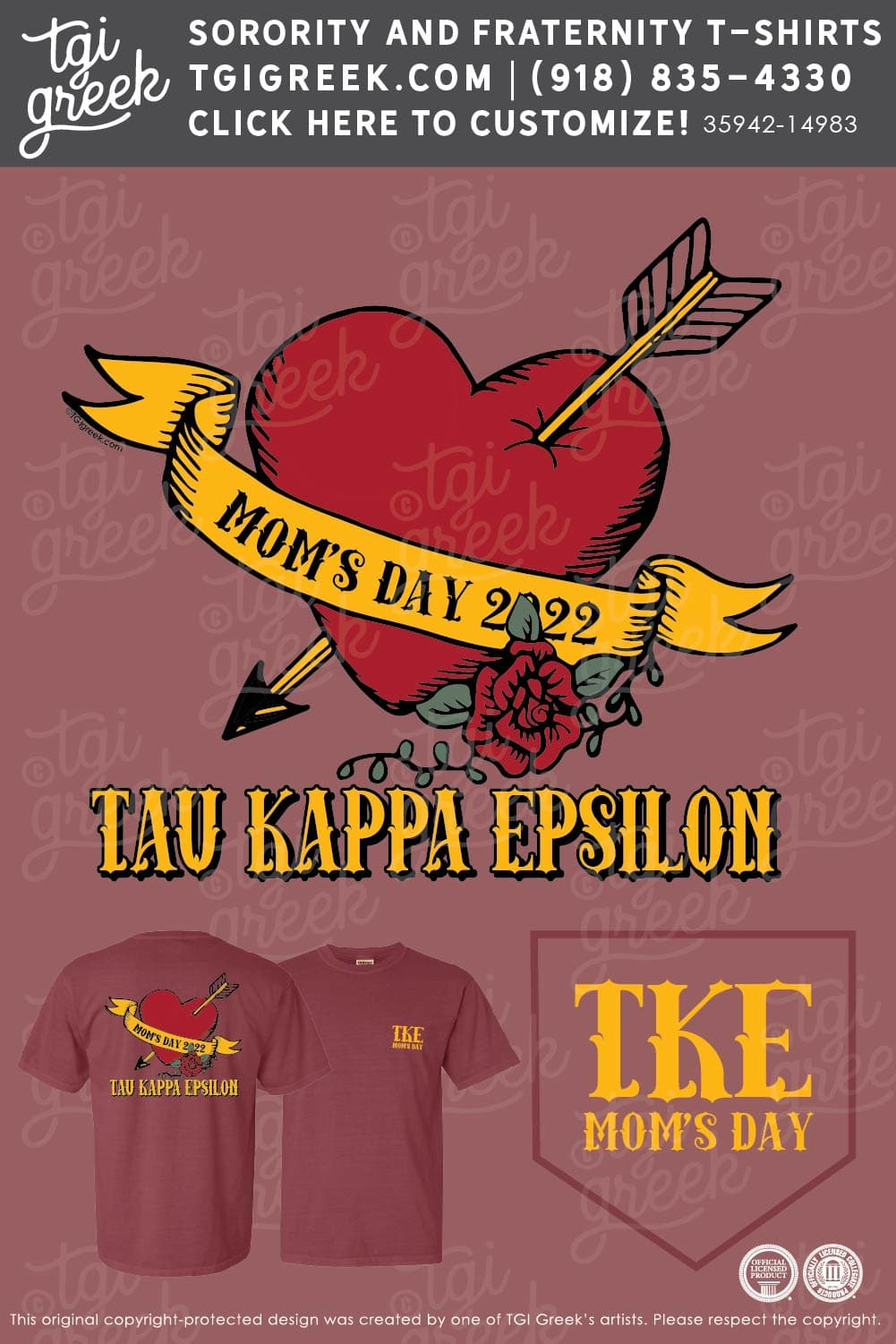 Tau Kappa Epsilon MOSU Moms Day