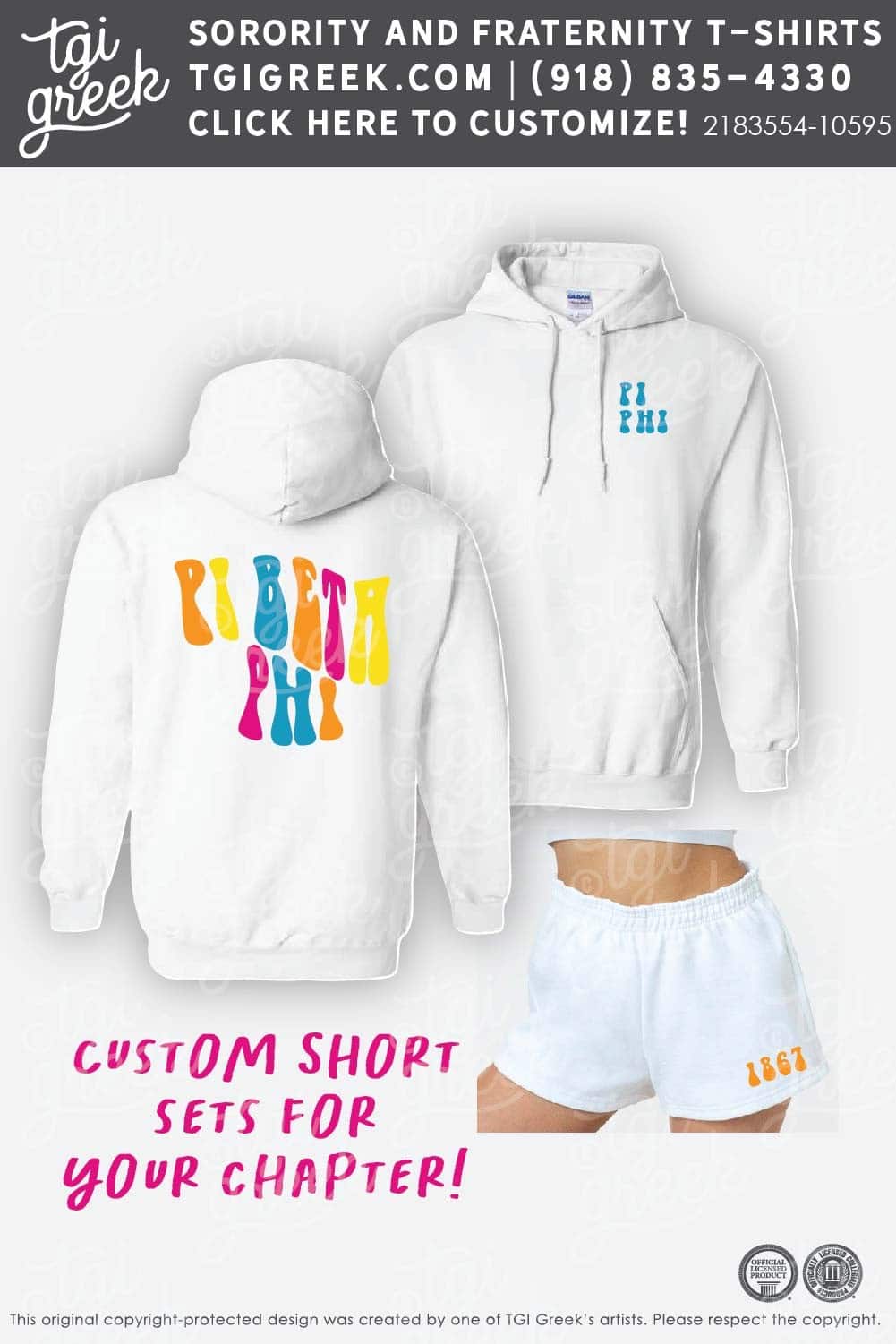 TGI – Pi Beta Phi Short Set Live Sale
