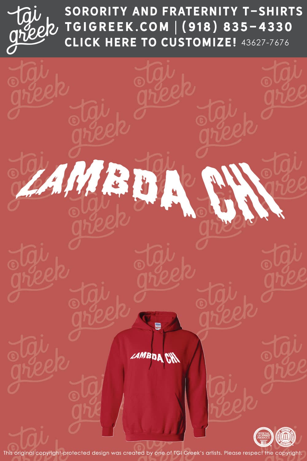 Lambda Chi Alpha – OSU PR Hoodie