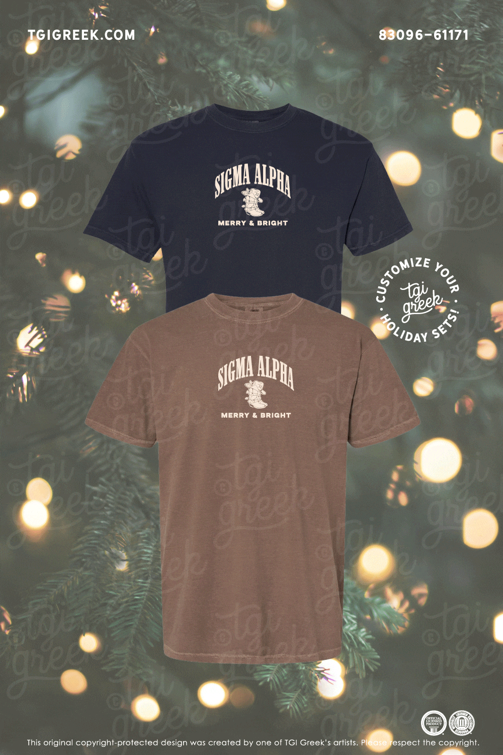 TGI – Sigma Alpha Christmas Set