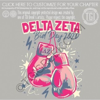 Delta Zeta – bid Day