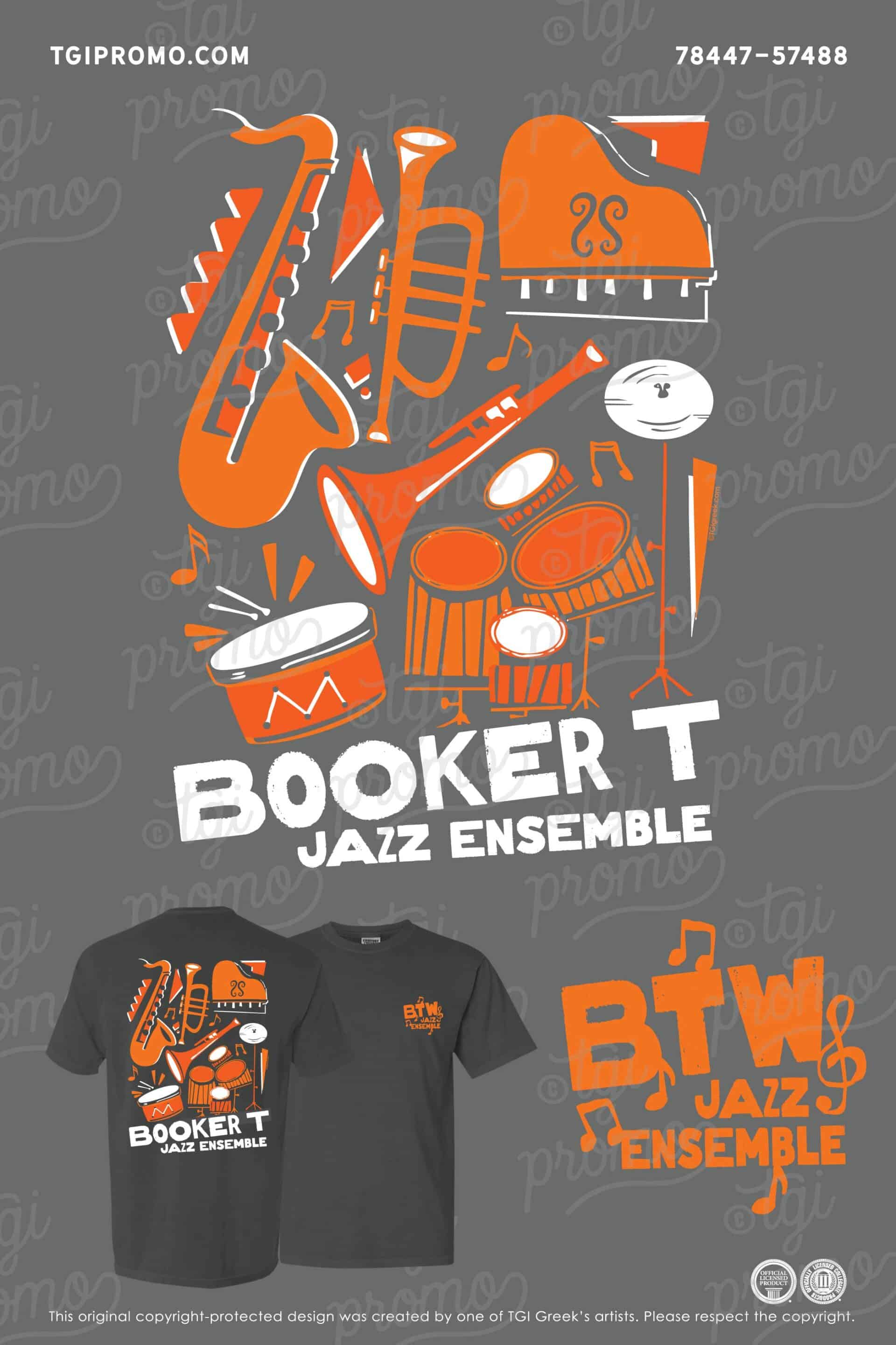 Booker T Washington –  Instrument Collage