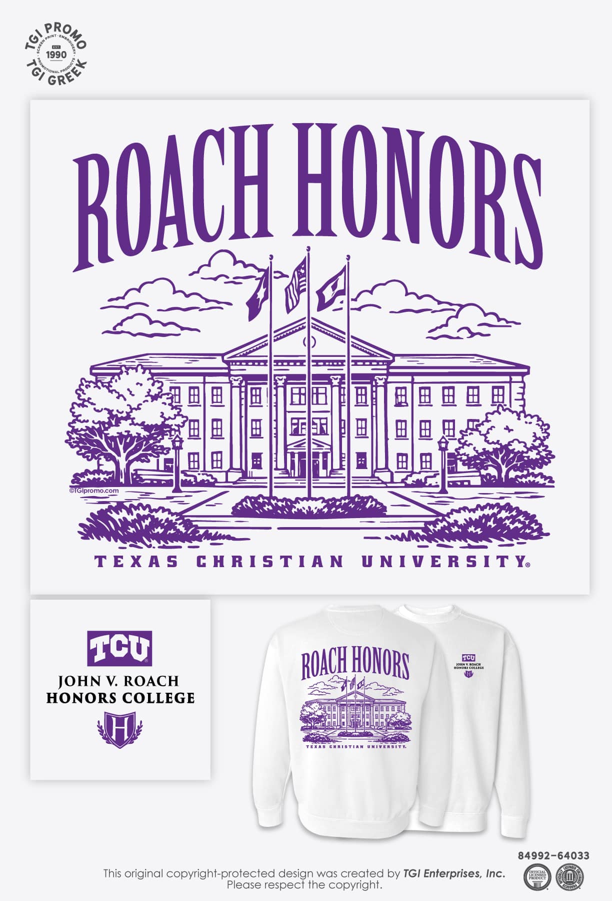 Texas Christian University – Honors Sadler