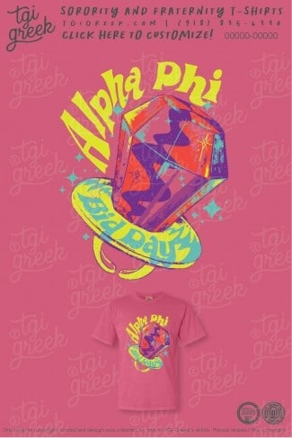 TGI – Alpha Phi Ring Pop Bid Day