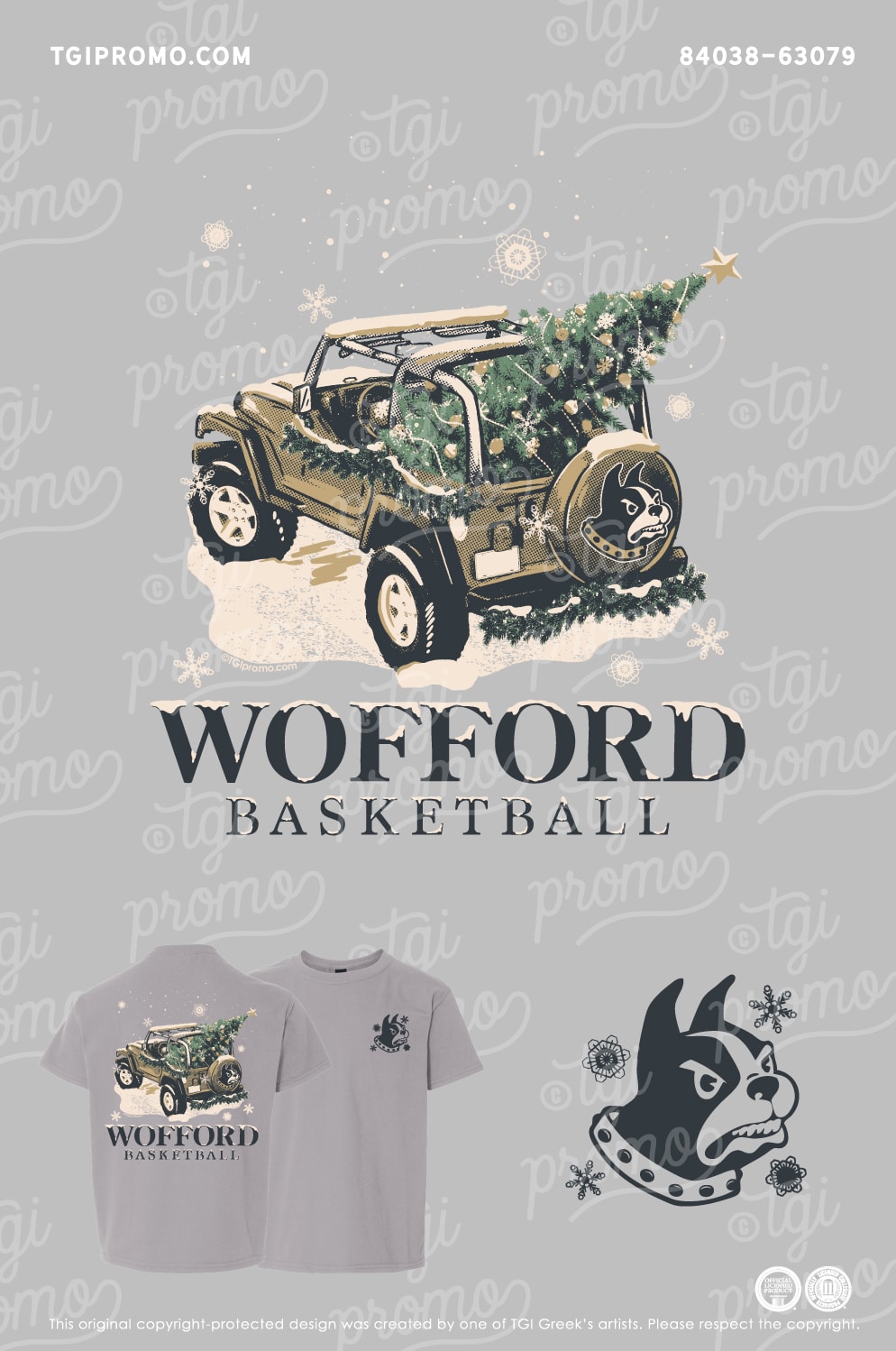 Wofford – Holiday Basketball Shirt