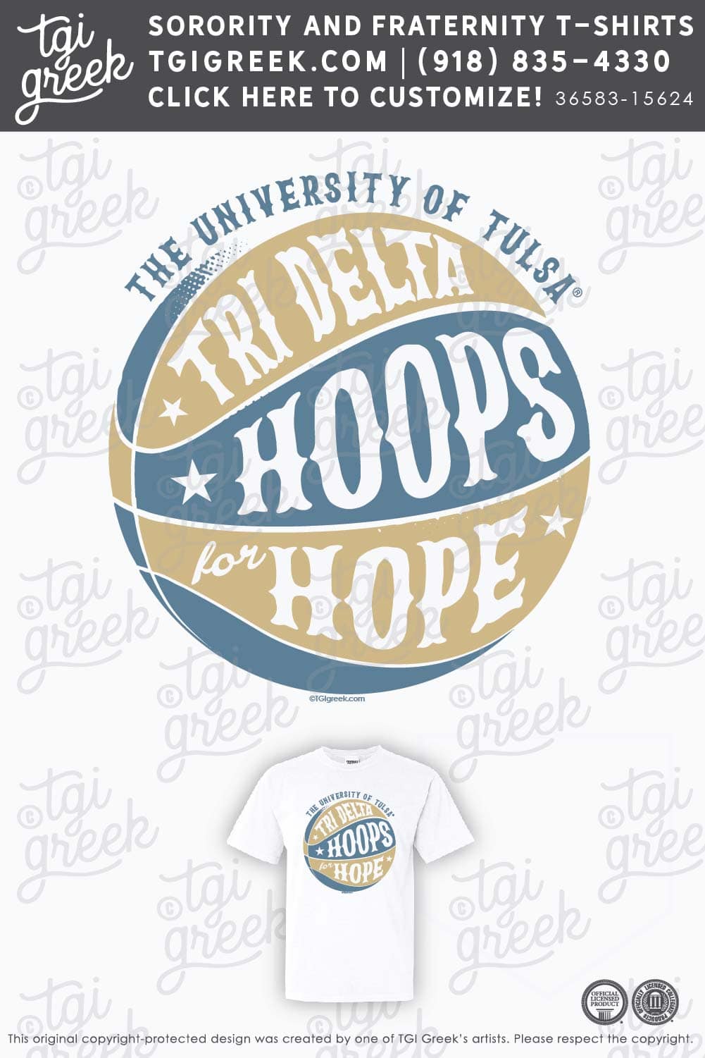 Delta Delta Delta – TU Hoops For Hope