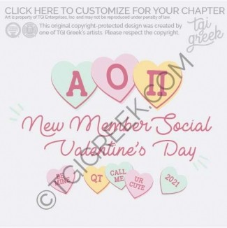 Alpha Omicron Pi – New Member Social