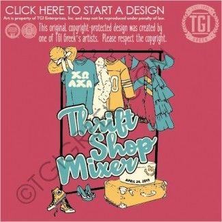 Chi Omega-UM thrift shop mixer