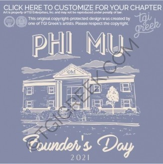 Phi Mu – USAL House Tee