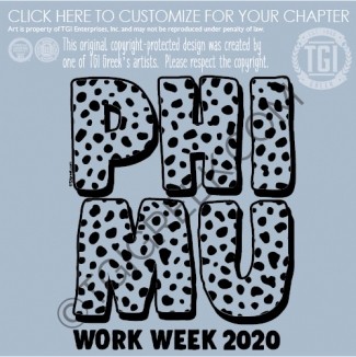 Phi Mu – Work Week Shirt