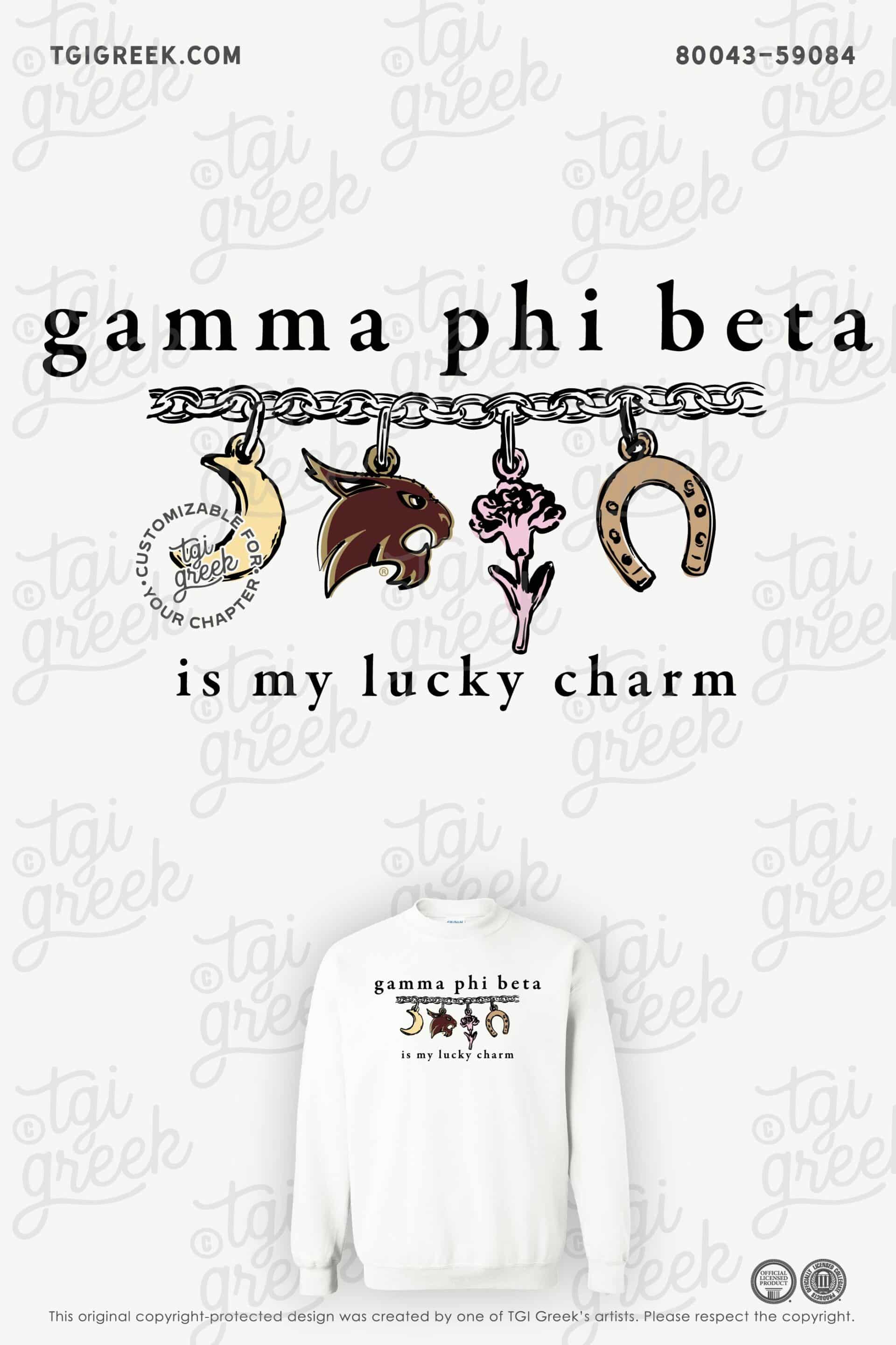 Gamma Phi Beta – TXSU Crewneck