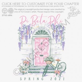 Pi Beta Phi – spring door
