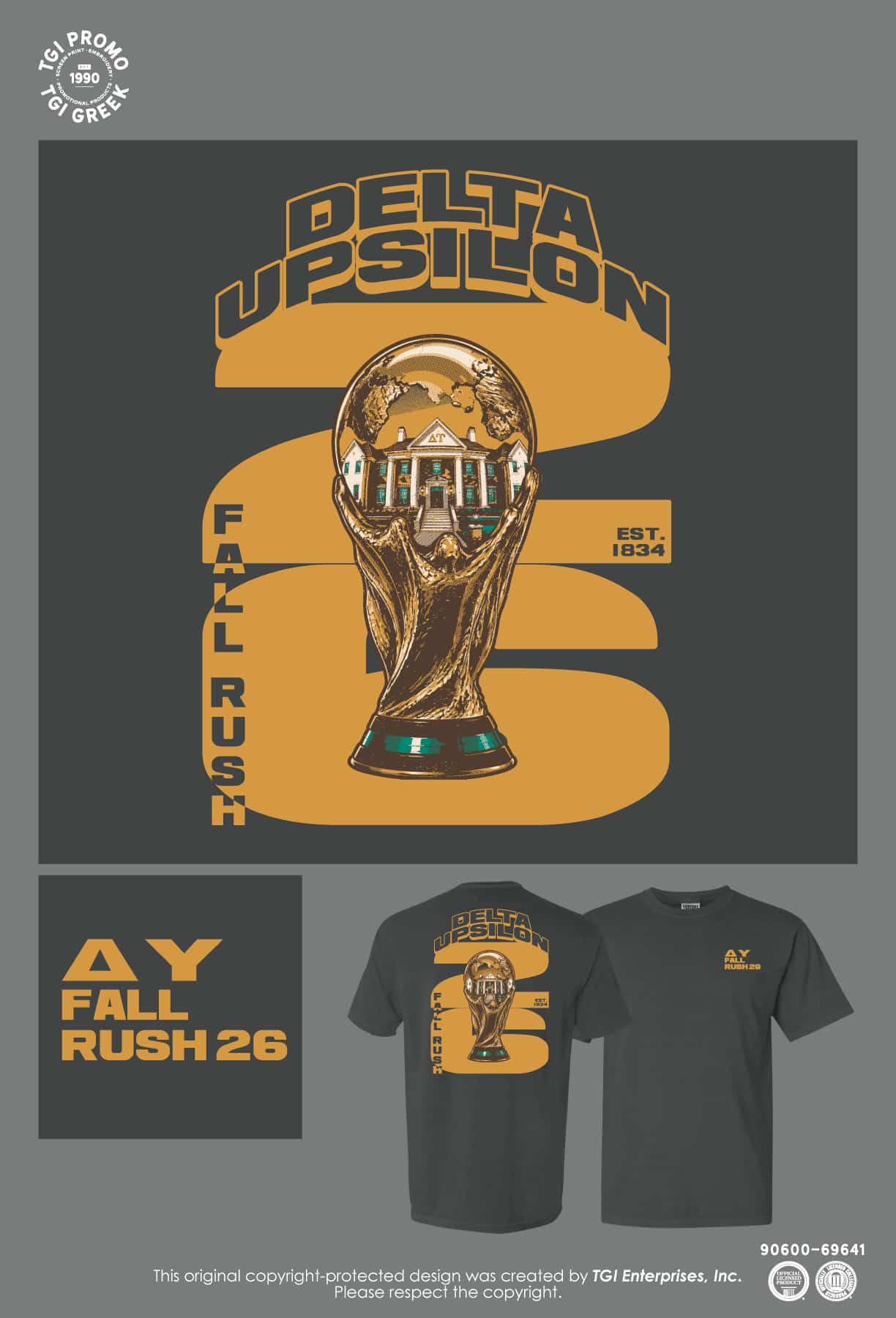 Delta Upsilon – TGI Greek New Stock Fall Rush World Cup