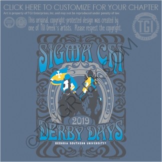 Zeta Tau Alpha-GSU Derby Days Shirt