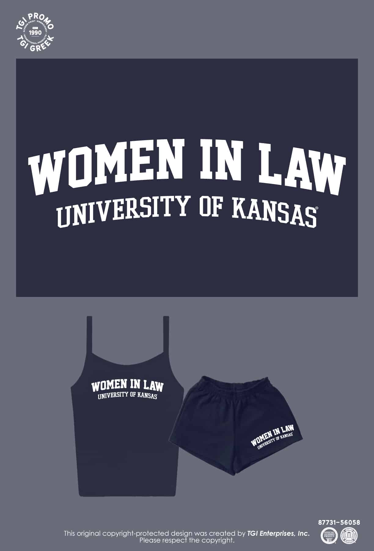University of Kansas – Law Tank Set