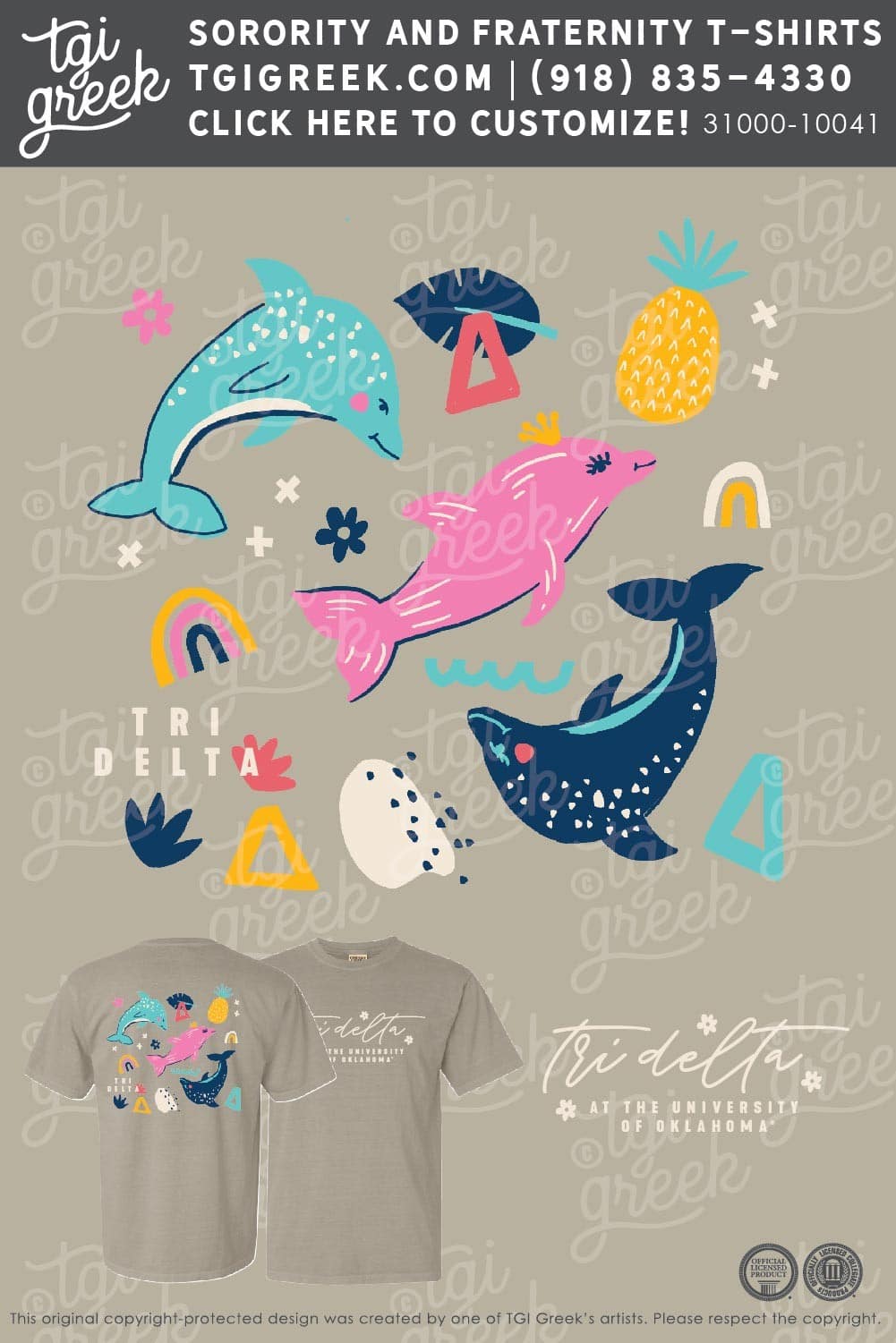 Delta Delta Delta – OU Fall Dolphin PR
