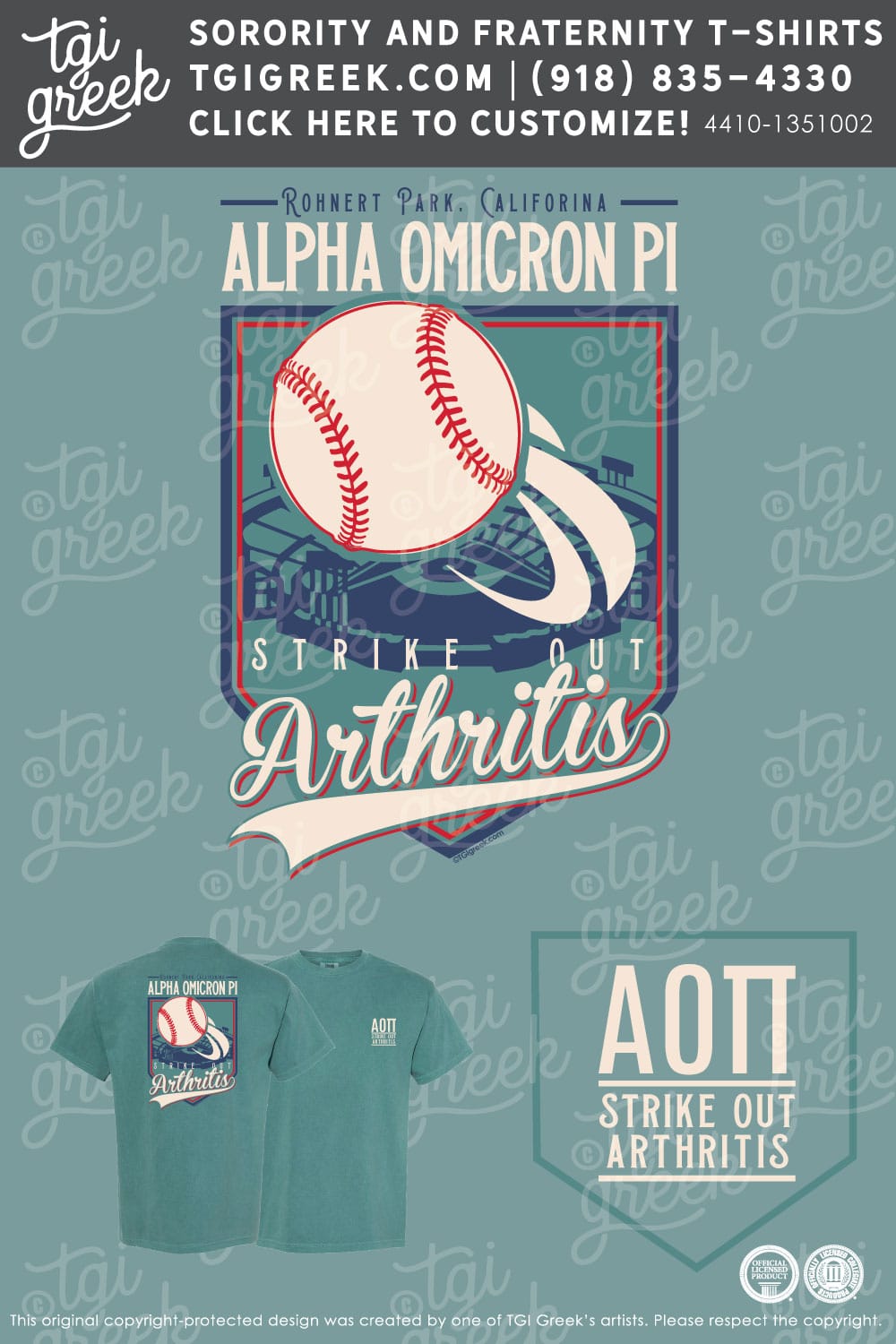 Alpha Omicron Pi – SONO Strikeout Arthritis