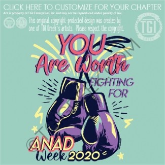 Delta Phi Epsilon TSU ANAD Week