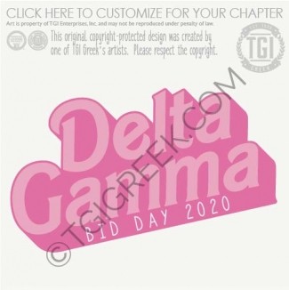 Delta Gamma – SMU Barbie Bid Day