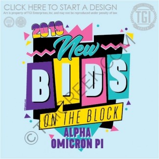 TGI-Alpha Omicron Pi New Bids Bid Day