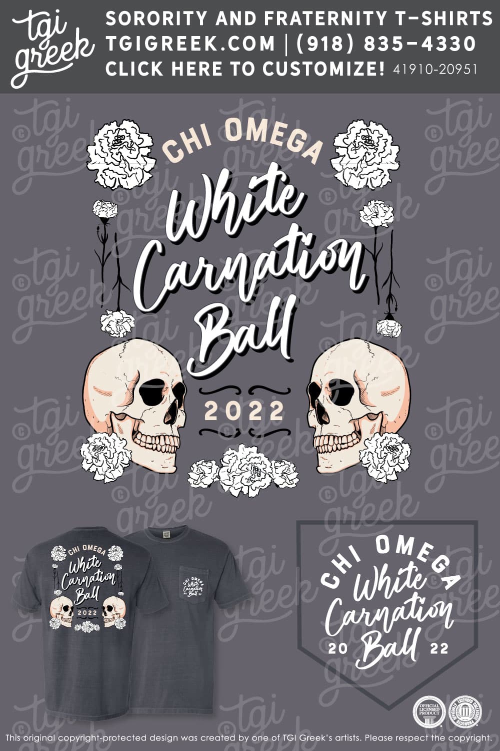Chi Omega – NCSU White Carnation Ball