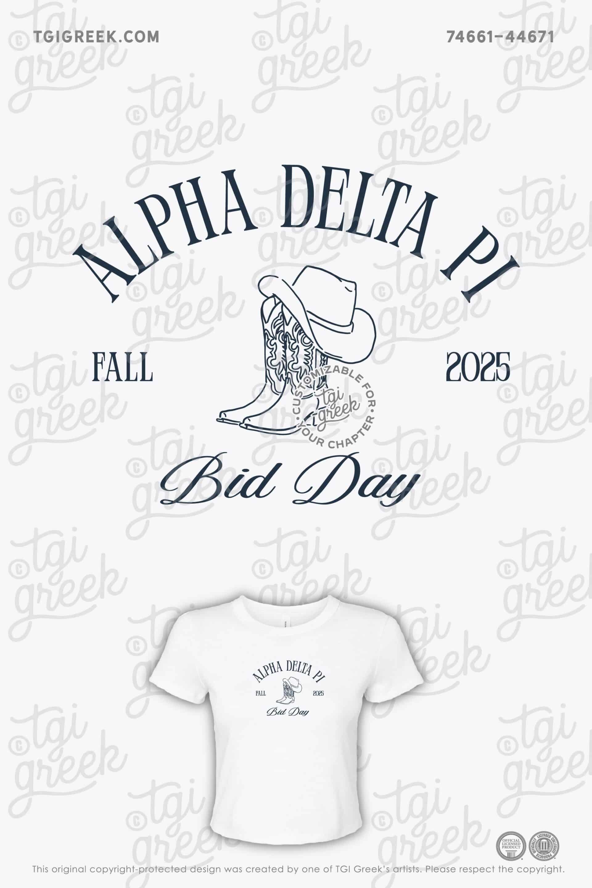 TGI – Alpha Delta Pi Cowgirl Bid Day