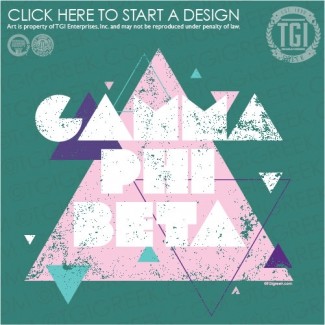 Gamma Phi Beta-TAMU Recruitment Triangles