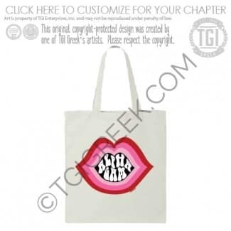 Alpha Gamma Delta – bid Day Tote