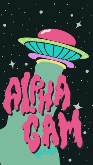 TGI Greek Phone Background
