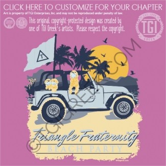 Triangle Fraternity – SDSM beach Party