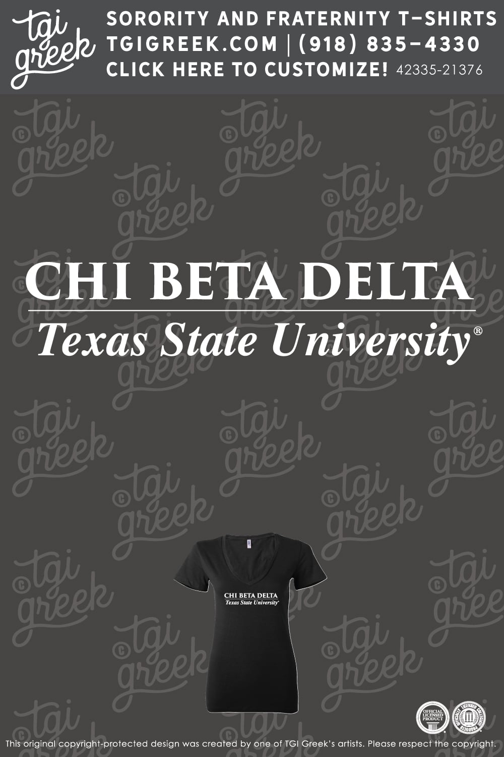 Chi Beta Delta – TXSU PR