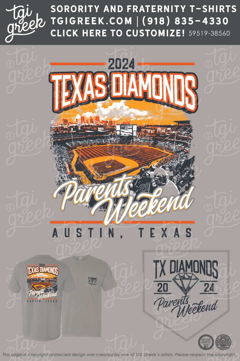 UT – Texas Diamonds Parents Weekend