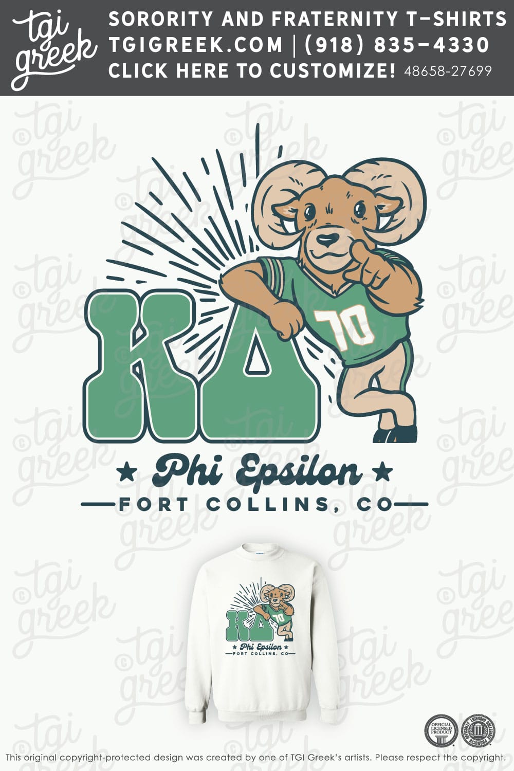 Kappa Delta – COSU Spring PR Crewneck