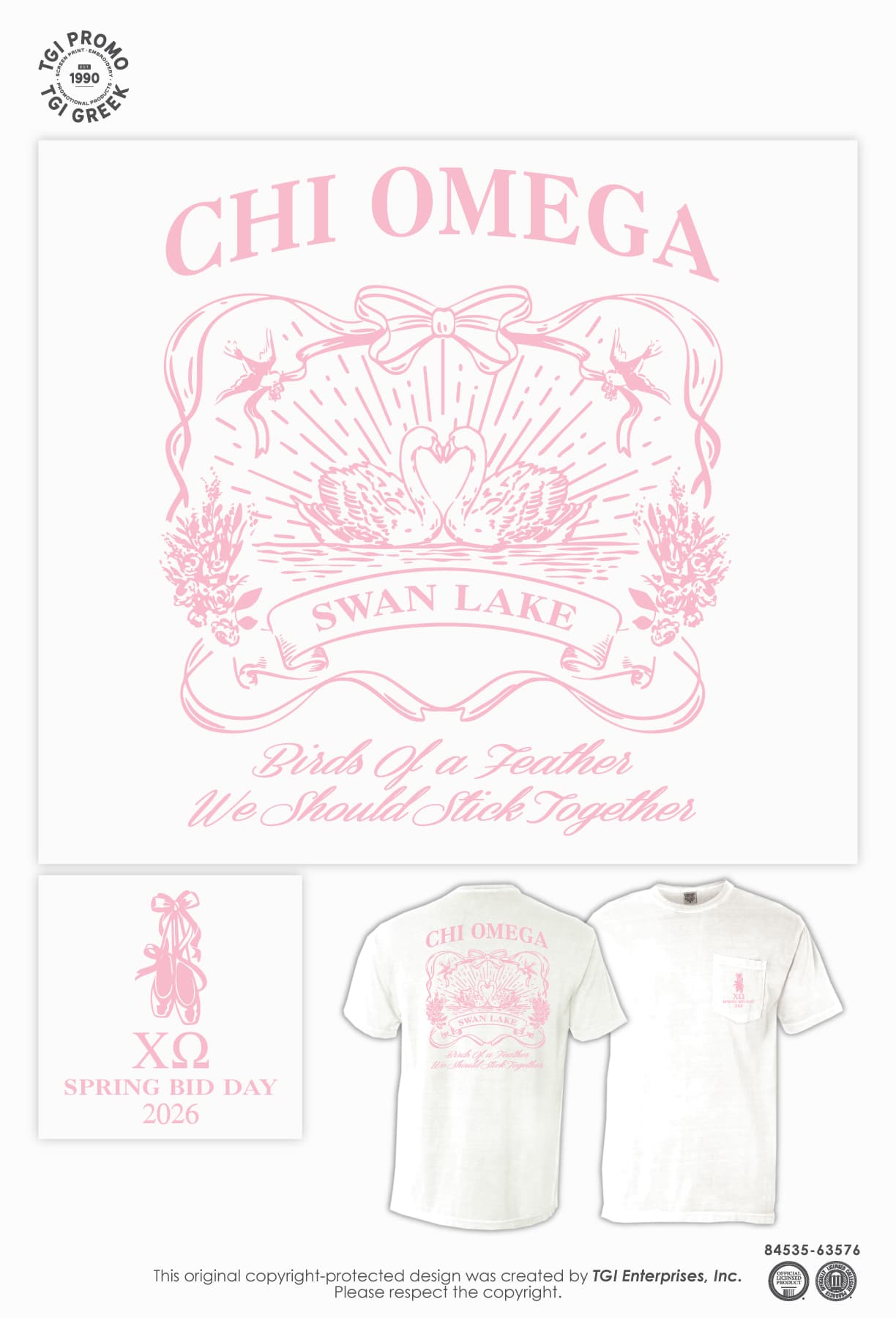 Chi Omega – GASU Spring Bid Day