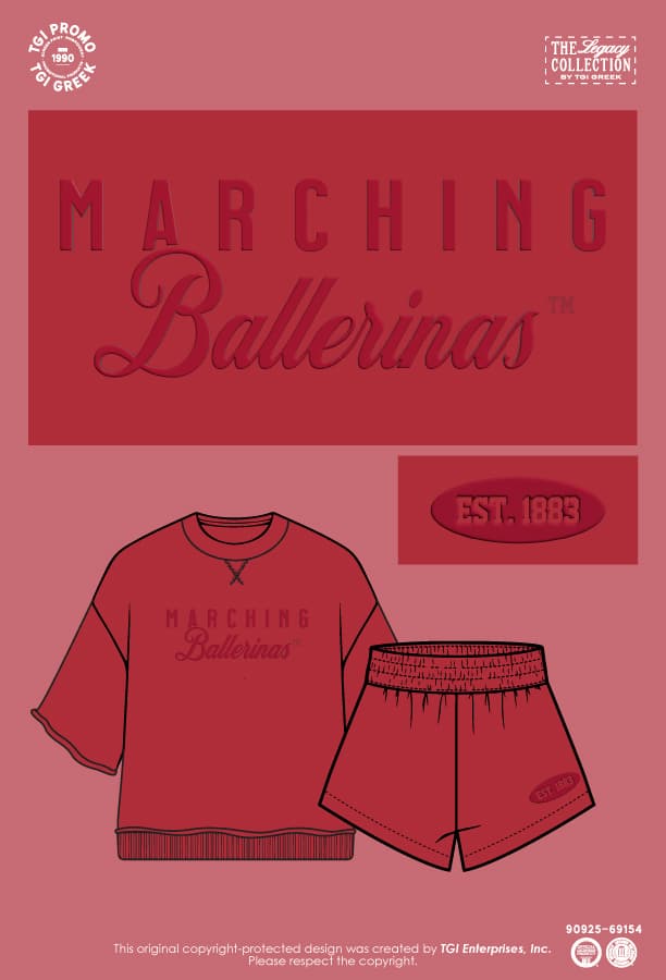 Jacksonville State University – Marching Ballerinas Sweat Set