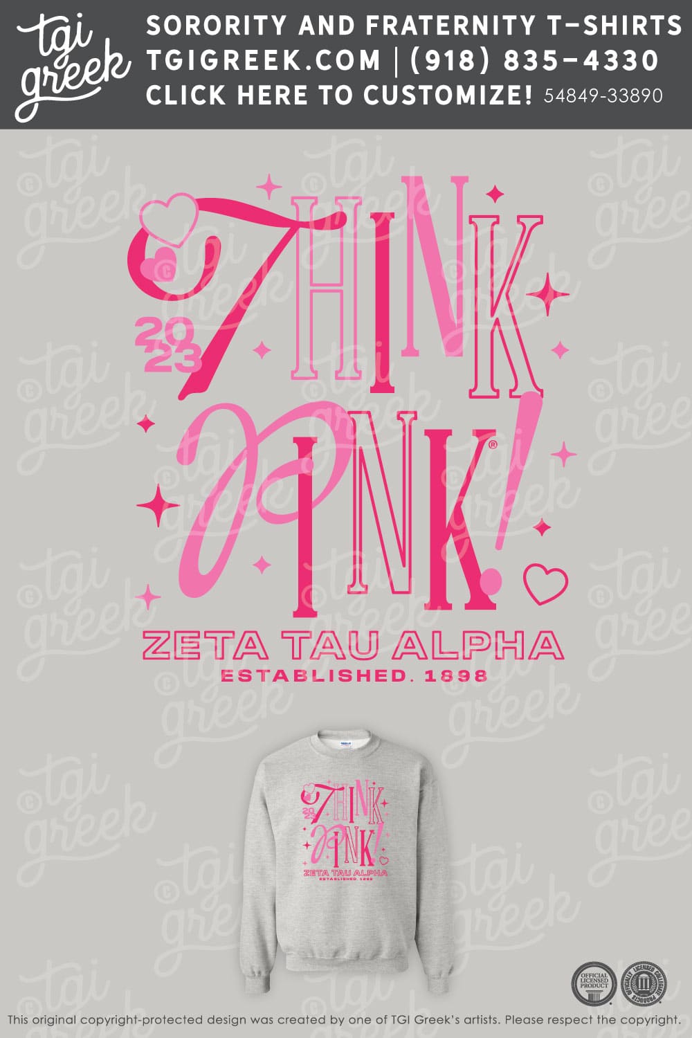 Zeta Tau Alpha – BOISE Think Pink Philanthropy