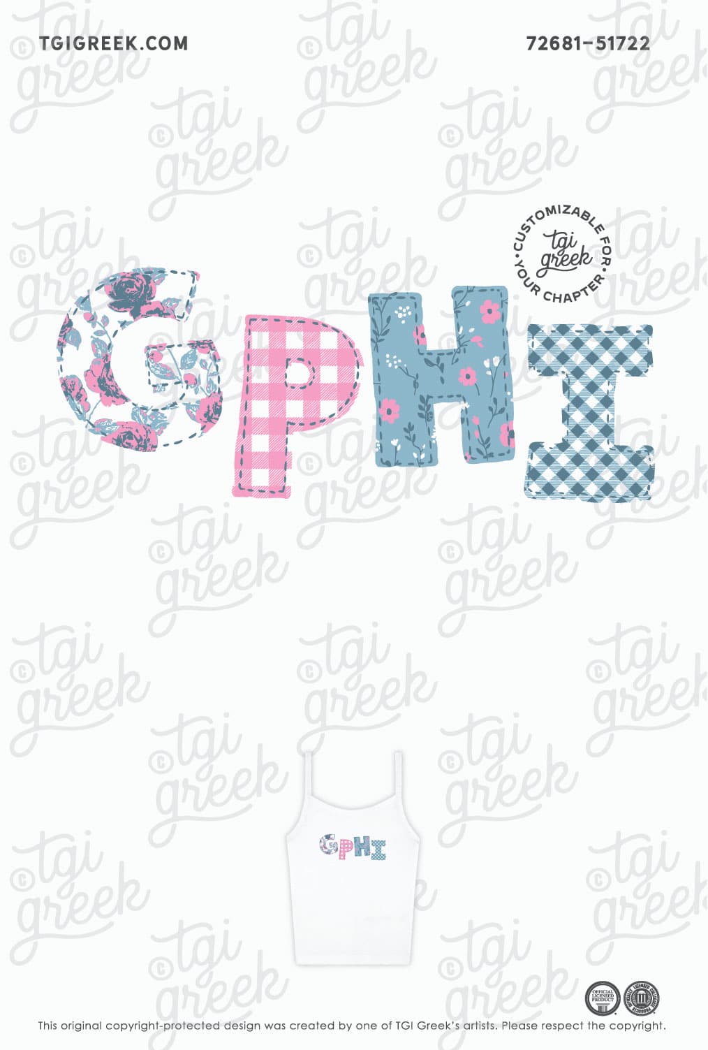 Gamma Phi Beta – ILLUC Patch PR