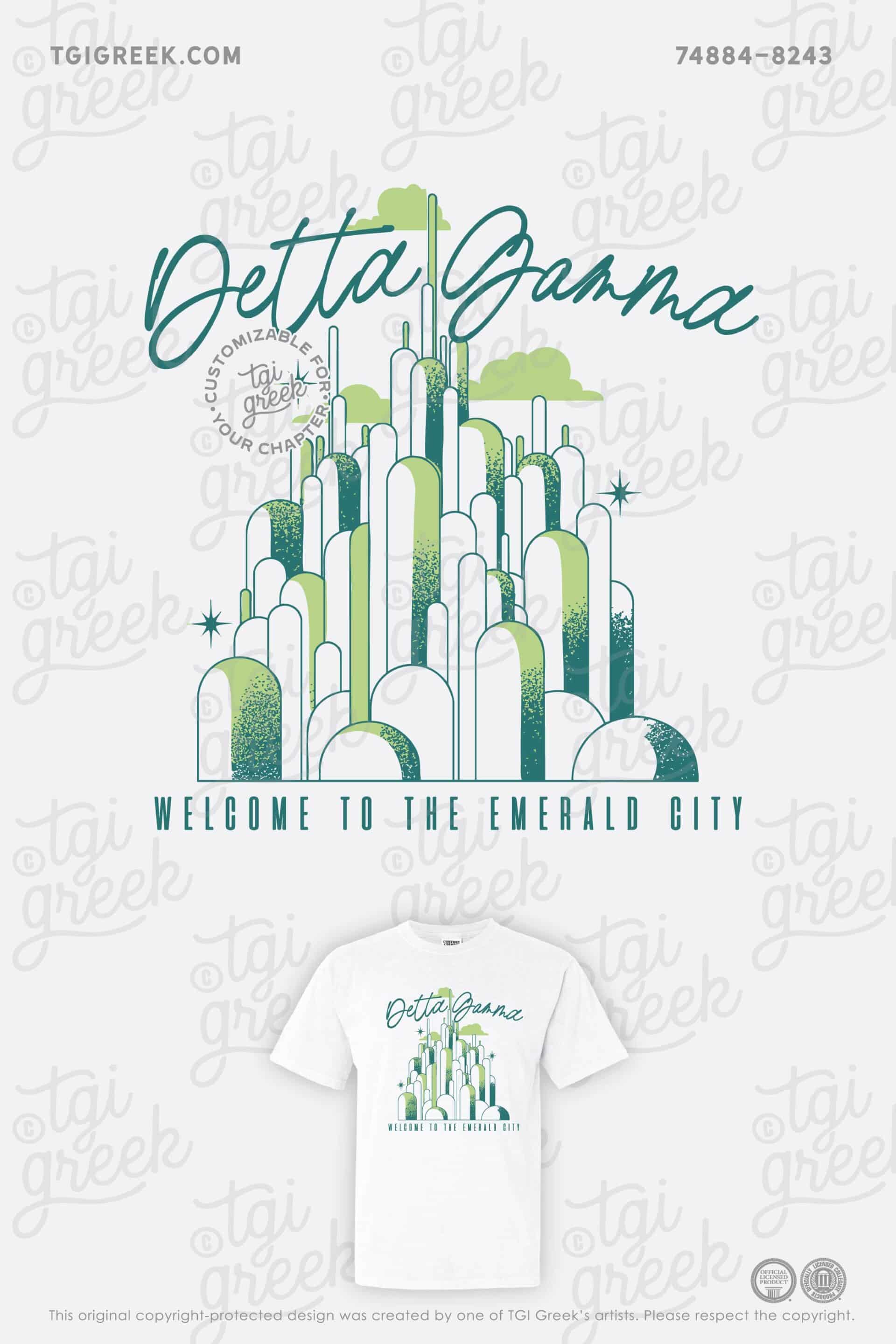 TGI – Delta Gamma Emerald City Bid Day