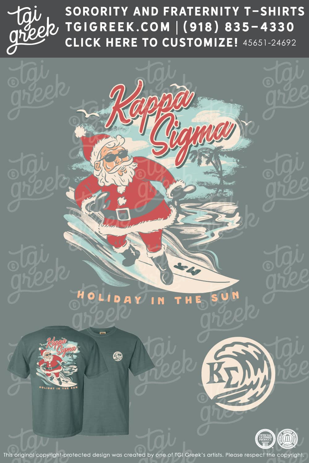 TGI – Kappa Sigma Surfing Santa