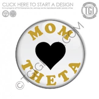 Kappa Alpha Theta-SMU Mom's Day Button