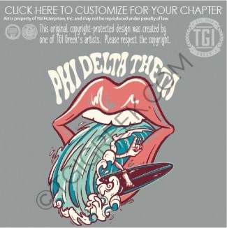 Phi Delta Theta – surfer