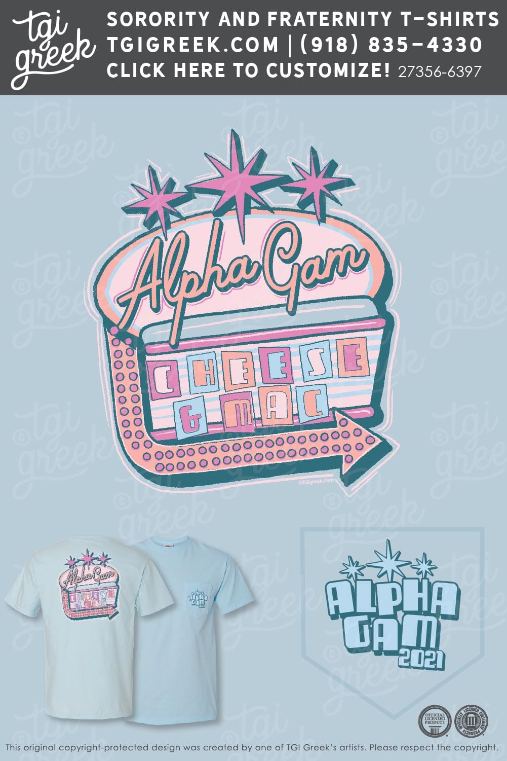Alpha Gamma Delta -OU Cheese And Mac