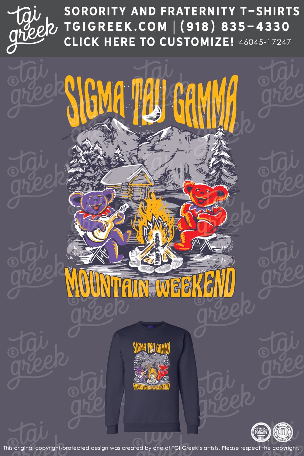 Sigma Tau Gamma – UNCCH Mountain Weekend – Bears